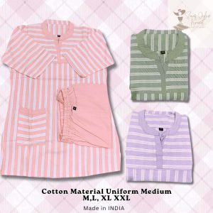 Cotton Material Uniform Medium M,L,XL,XXL